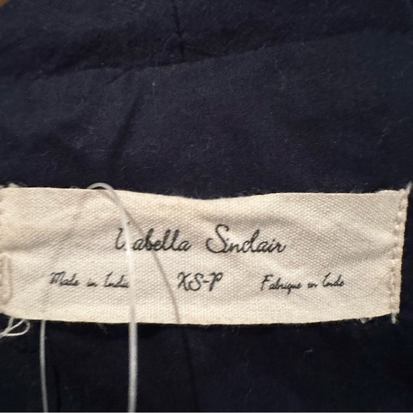 Anthropologie Isabella Sinclair Academia Plaid Handkerchief Hem Dress Sz XXS P - Picture 5 of 7